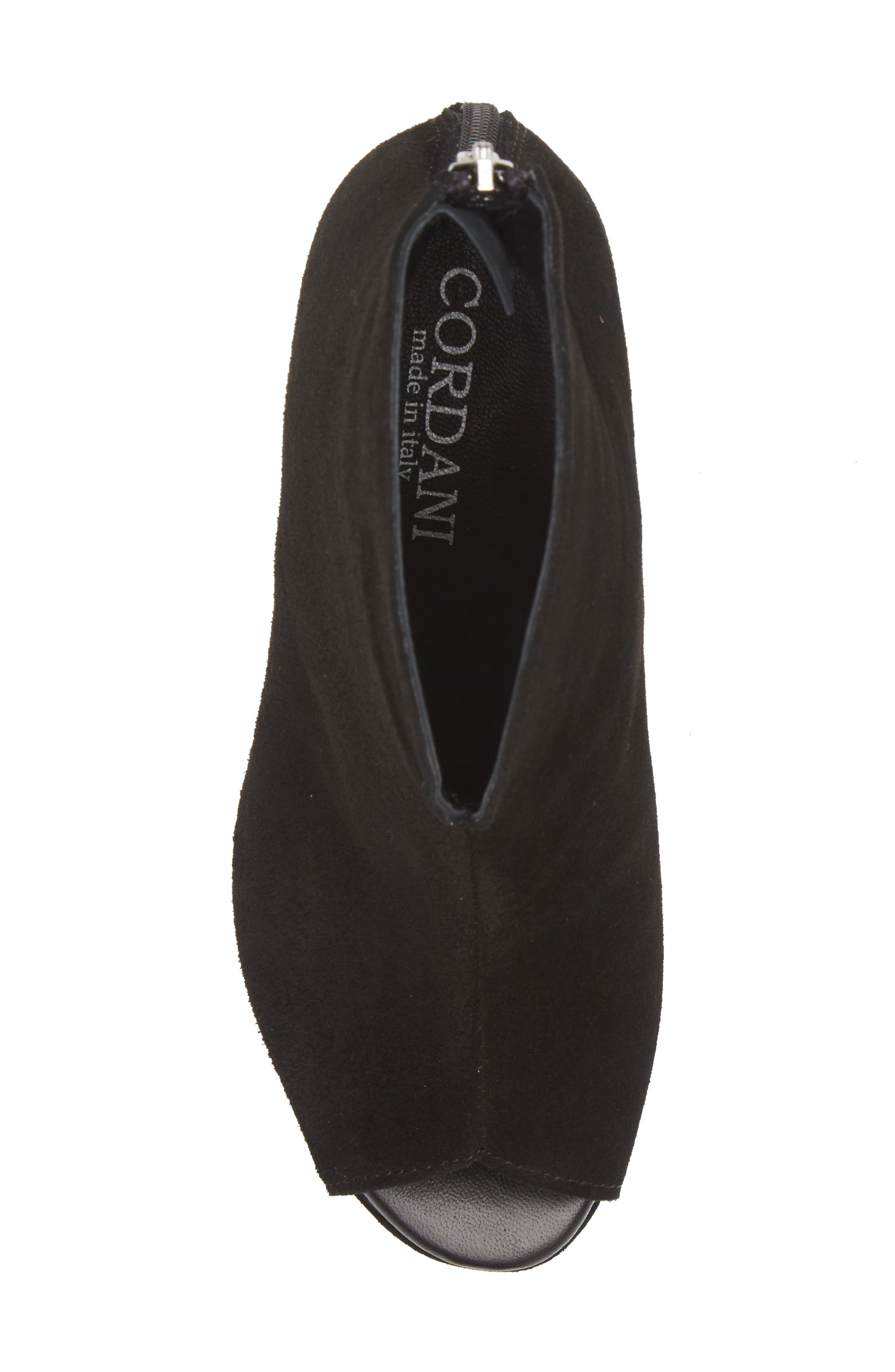 Cordani Tabbi Peep Toe Bootie, Alternate, color, 