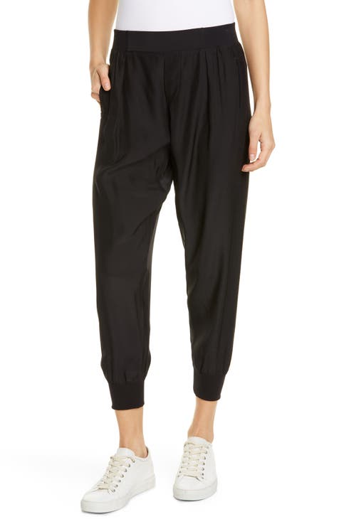 Silk jogger pajamas sale