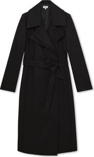 Reiss Odette Wool Blend Wrap Coat
