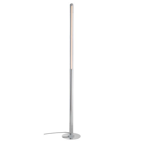 Jonathan Y Roxanna 68" Integrated Led Metal Floor Lamp In Chrome
