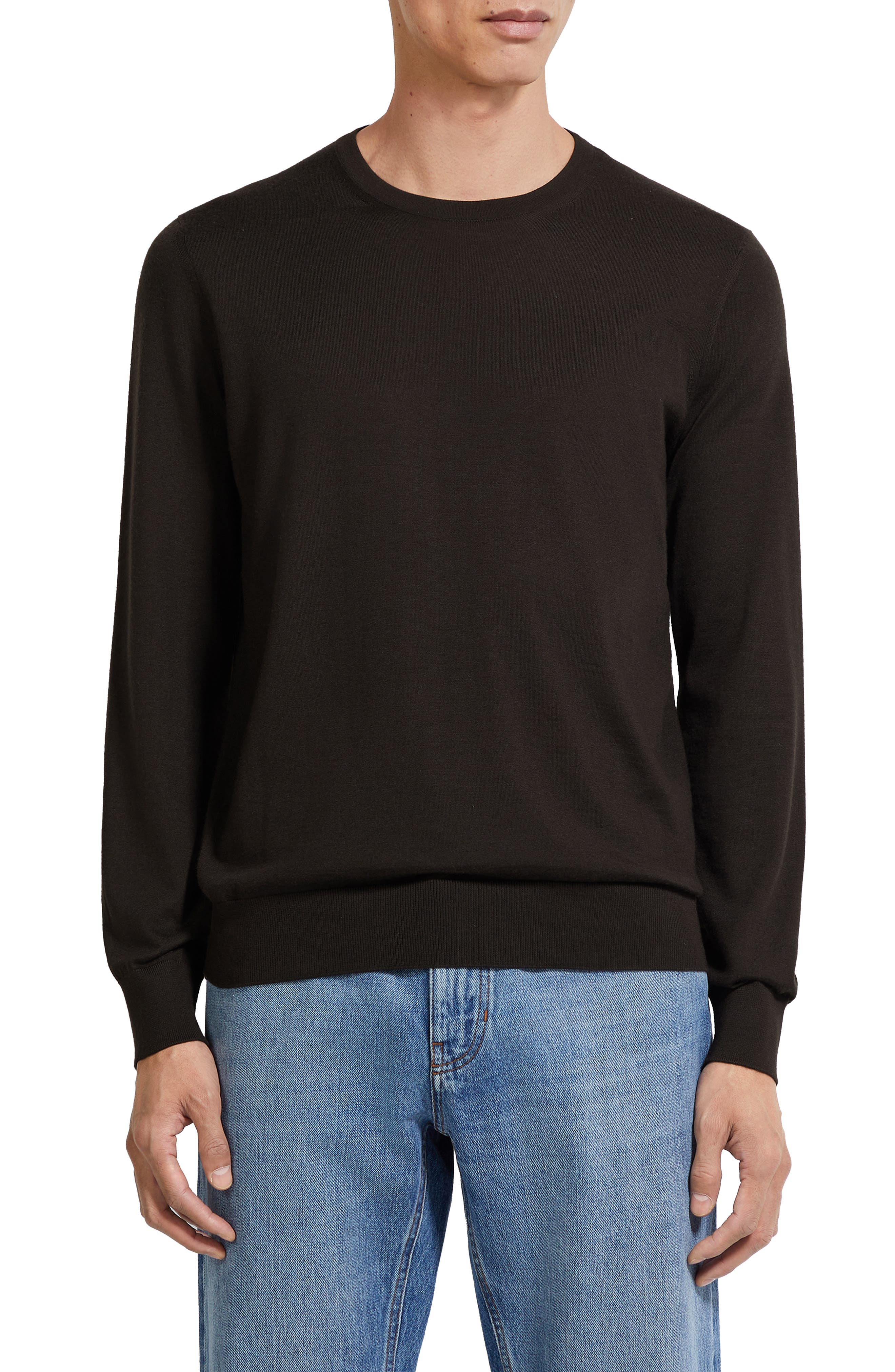selected DARK BROWN MELANGE