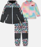 Deux par Deux 3-in-1 Two-Piece Mid-Season Outerwear Set Animal - Inner Jacket