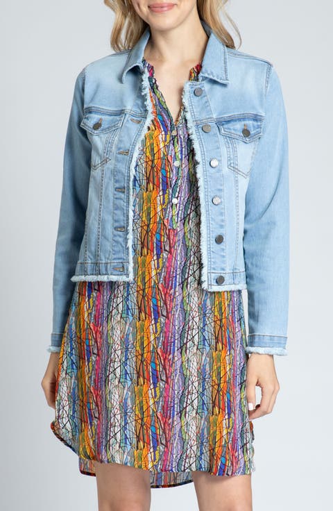 Frayed Denim Jacket