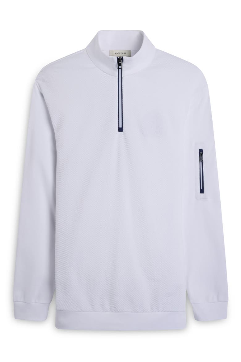 Soft Touch Quarter Zip, Alternate, color, WHITE