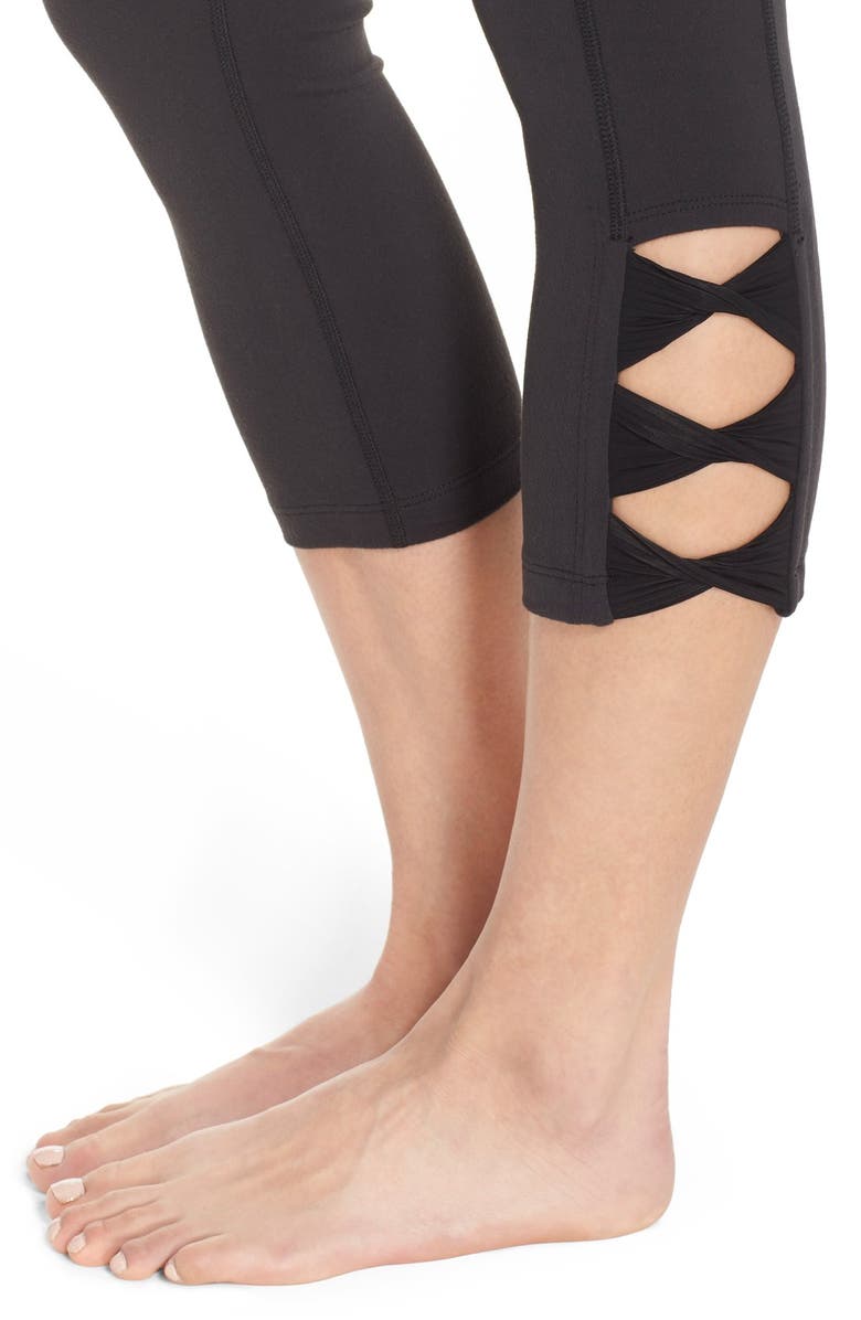 Beyond Yoga Side Twist Leggings, Alternate, color,