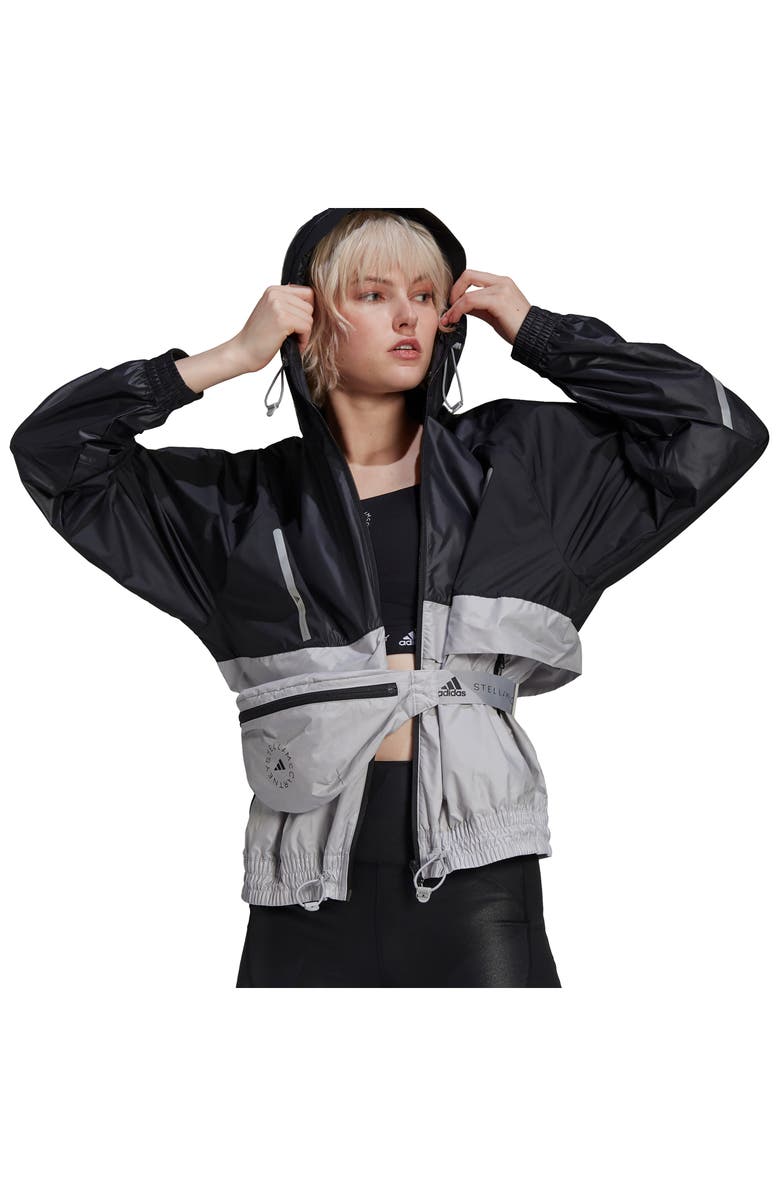 adidas by Stella McCartney ASMC Recycled Polyester Windbreaker, Alternate, color, 