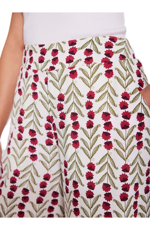MINT VELVET MINT VELVET PRINT WIDE LEG TROUSER