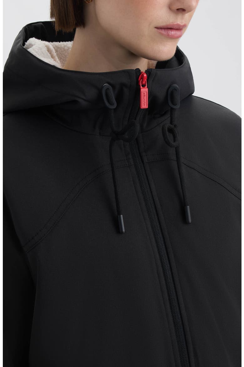 Blake Water Repellent Rain Jacket, Alternate, color, BLACK