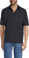 Lands' End Short Sleeve Cotton Supima Polo Shirt with Pocket