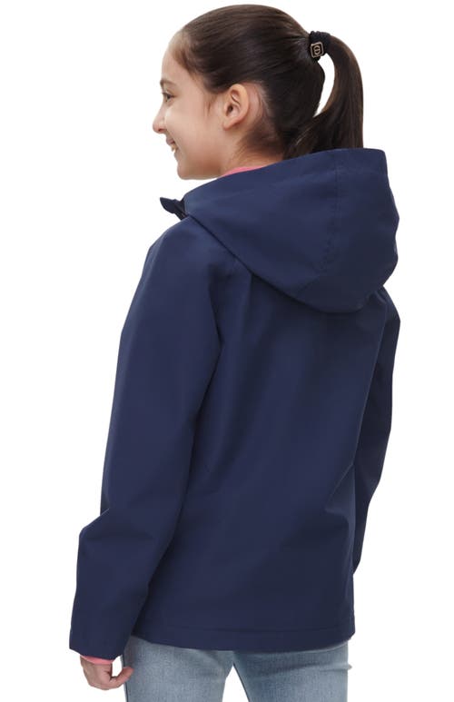 Rokka&rolla Kids' Ripstop Windbreaker Jacket In Navy
