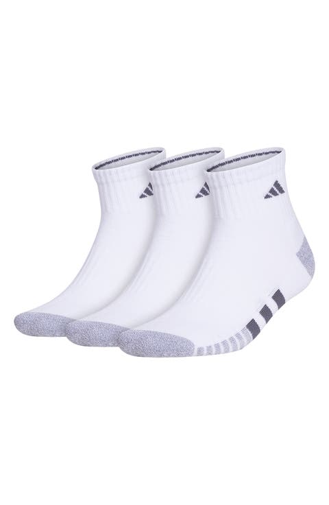Pack of 3 Cushioned Quarter Socks