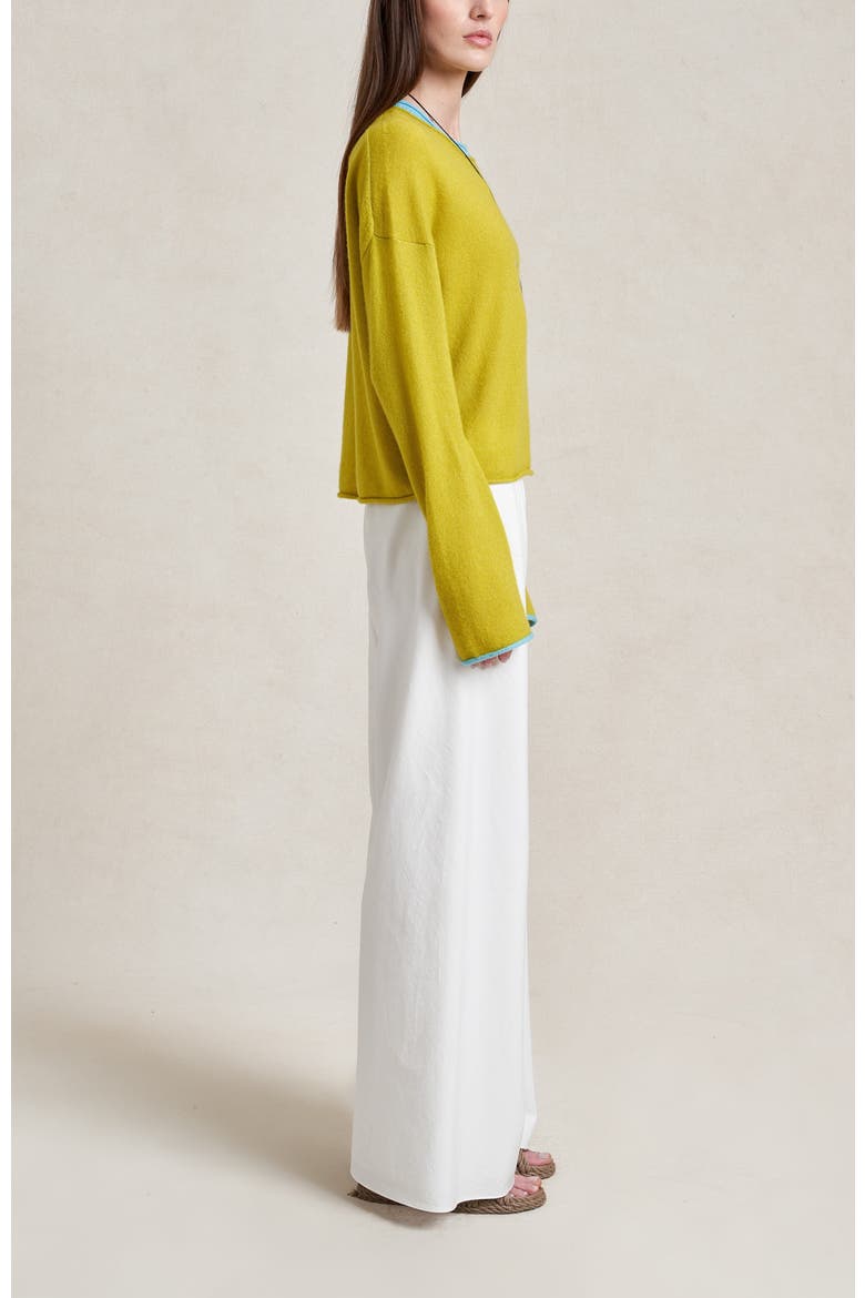 Dominick Sweater, Alternate, color, Key Lime/Aqua