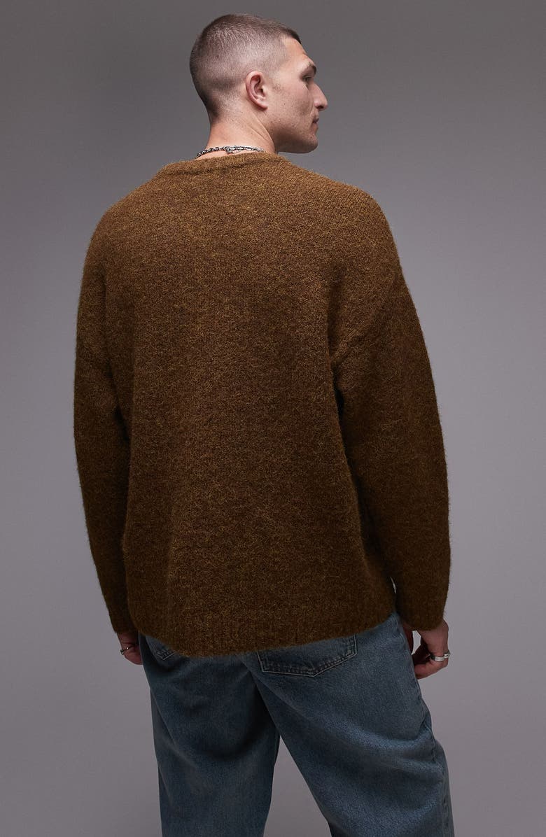 Topman Relaxed Fit Sweater, Alternate, color, 