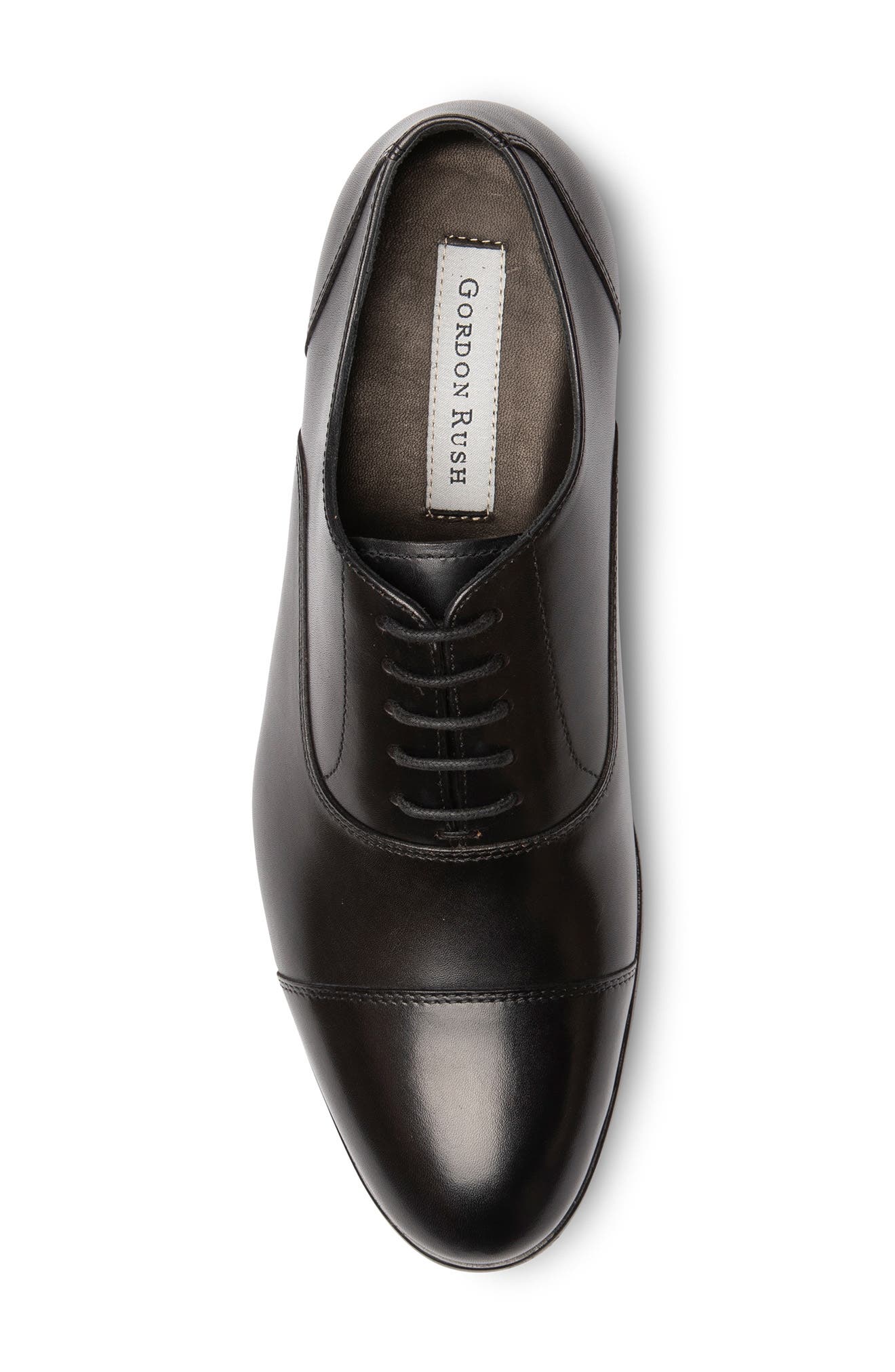 Gordon Rush Adams Cap Toe Oxford, Alternate, color, Black