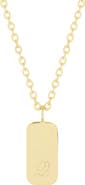 Brook and York Sloan Initial Pendant Necklace