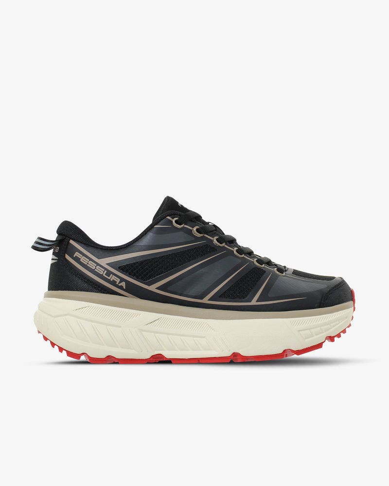 FESSURA TRAIL SBL E-10 Sneaker in Black-Land 