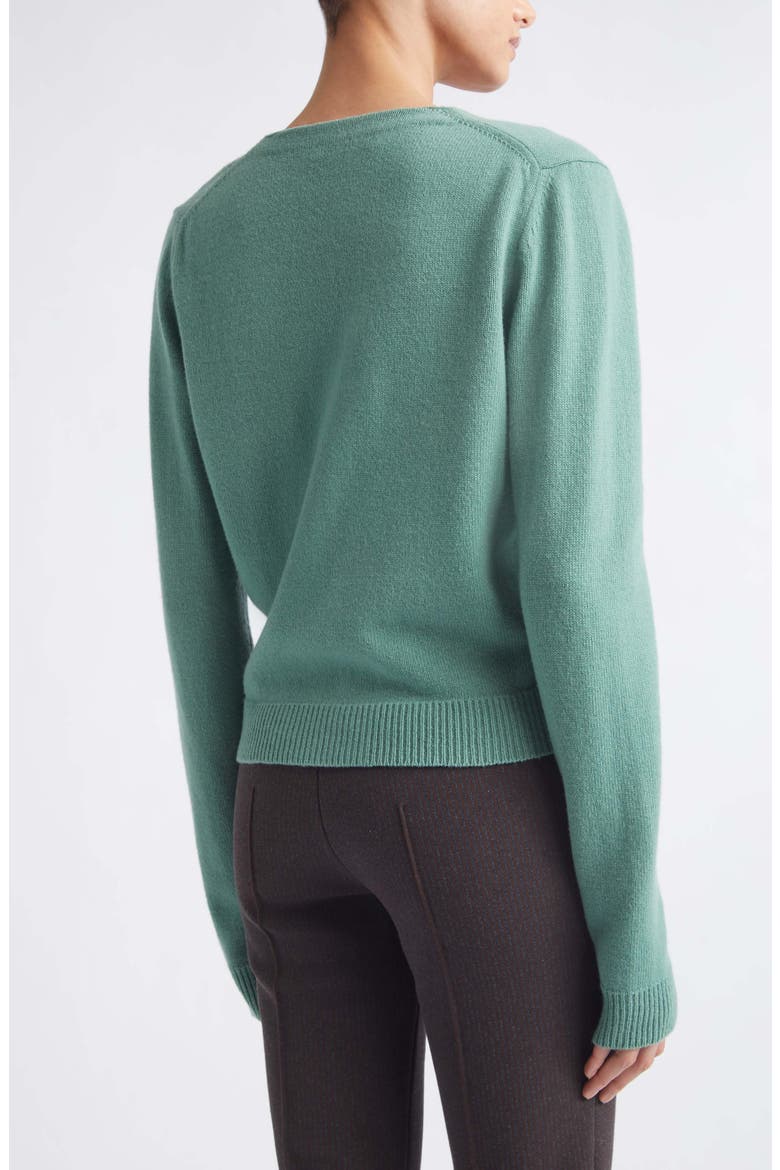 Cardi Cotton & Cashmere Cardigan, Alternate, color, SAGE