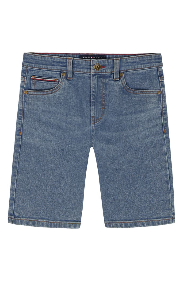 Tommy Hilfiger Kids' Denim Shorts, Main, color, Tidal