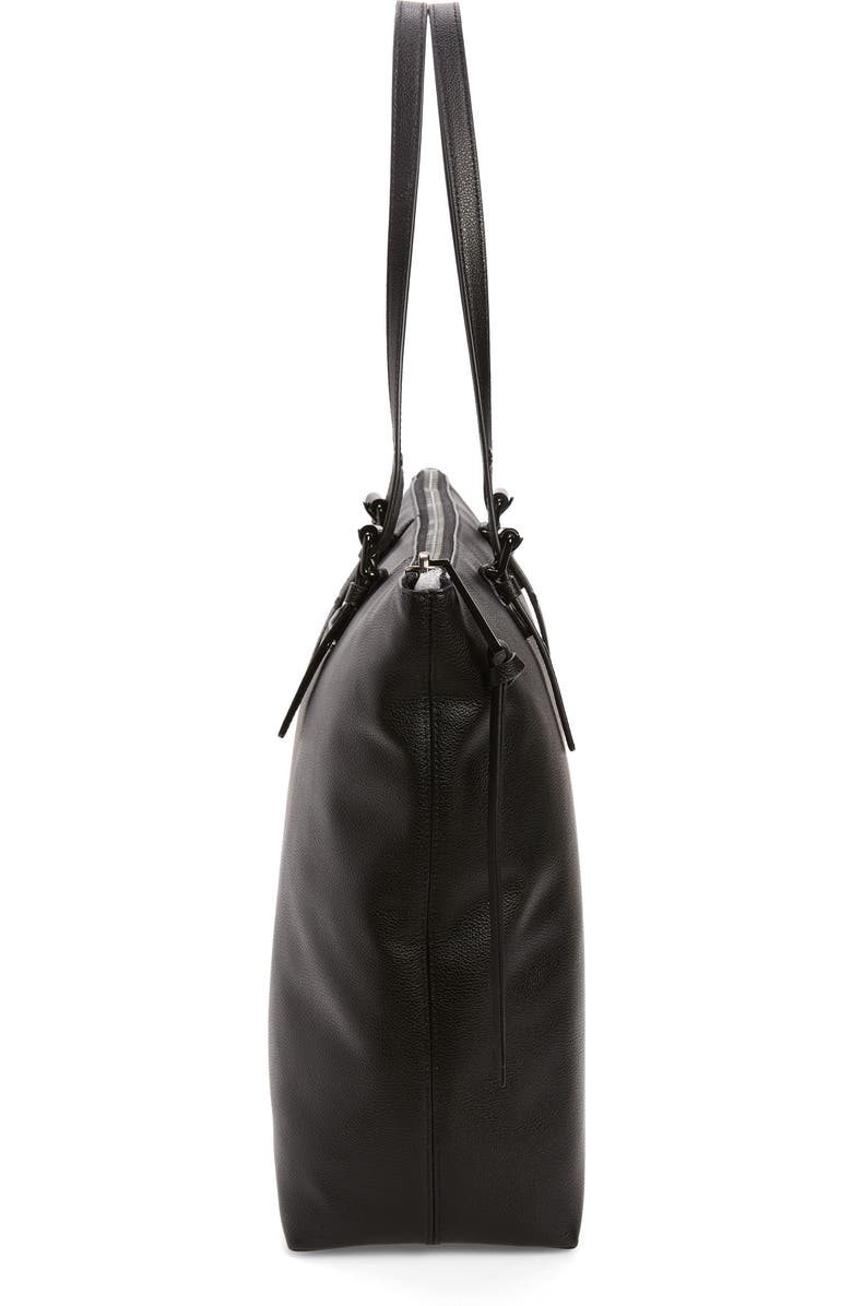 Rebecca Minkoff Chunky Leather Zip Tote, Alternate, color,