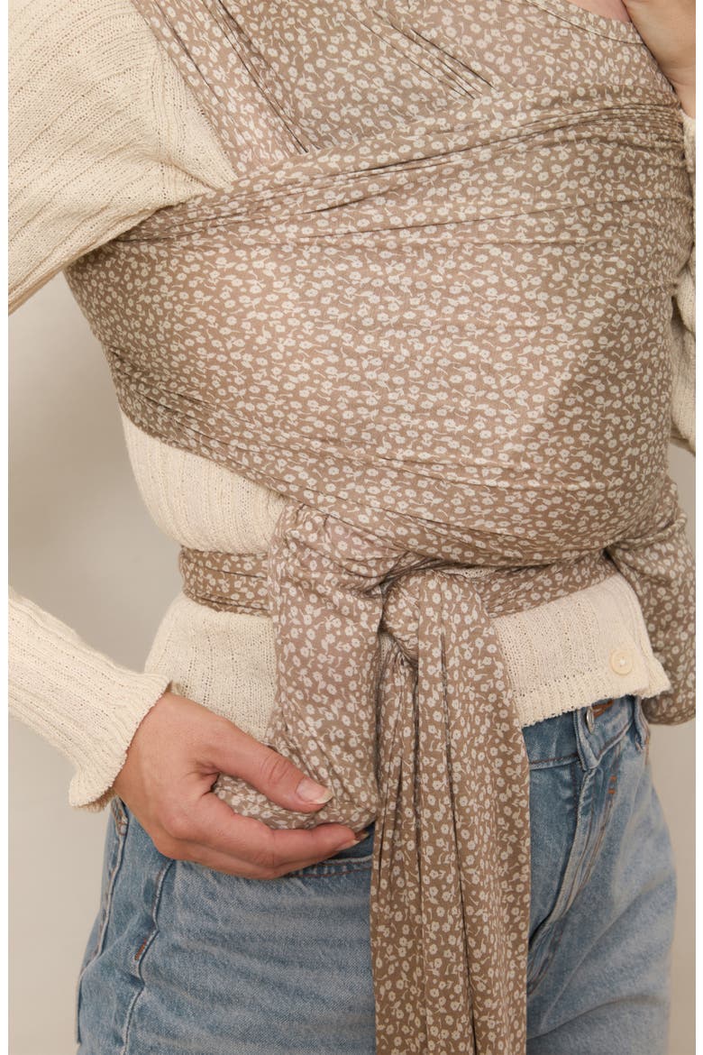 Tencel® Modal Baby Wrap, Alternate, color, CREAM FLORAL