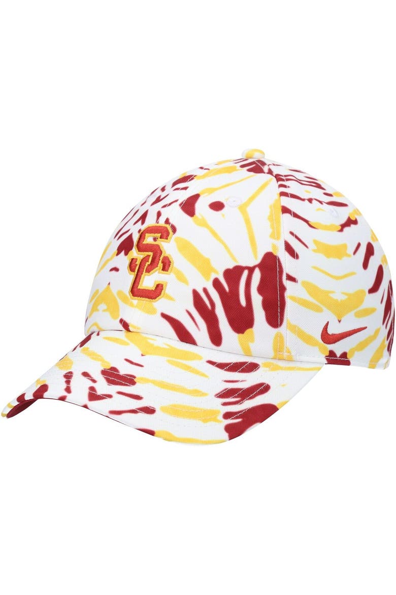 Men's Nike White USC Trojans Heritage 86 Festival Adjustable Hat, Main, color, White