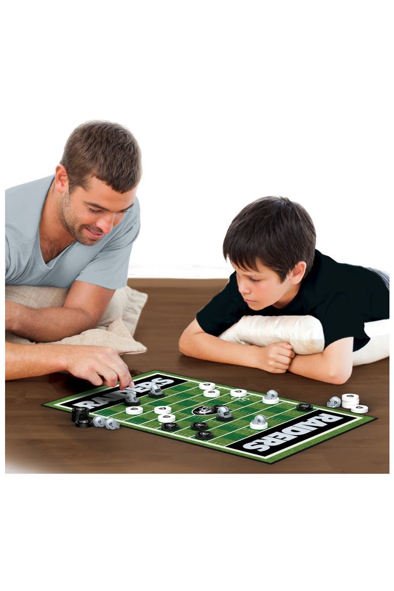 Las Vegas Raiders Checkers Board Game, Alternate, color, Multicolor