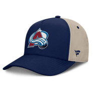 FANATICS Men's Fanatics Navy/Tan Colorado Avalanche 2026 Stanley Cup Playoffs Locker Room Adjustable Hat
