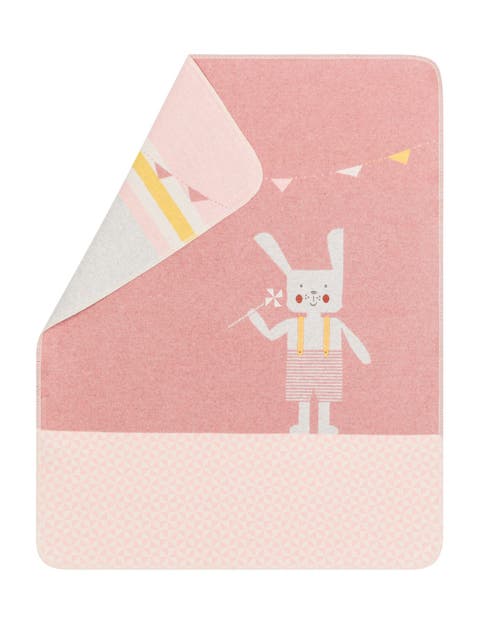 Juwel Bunnyrabbit With Embroidery Baby Blanket