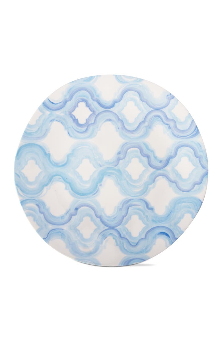 tag Marrakesh Melamine Dinner Plates Set of 4 Blue Multi, Main, color, Blue