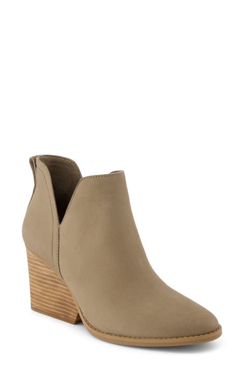 Eliza Suede Bootie