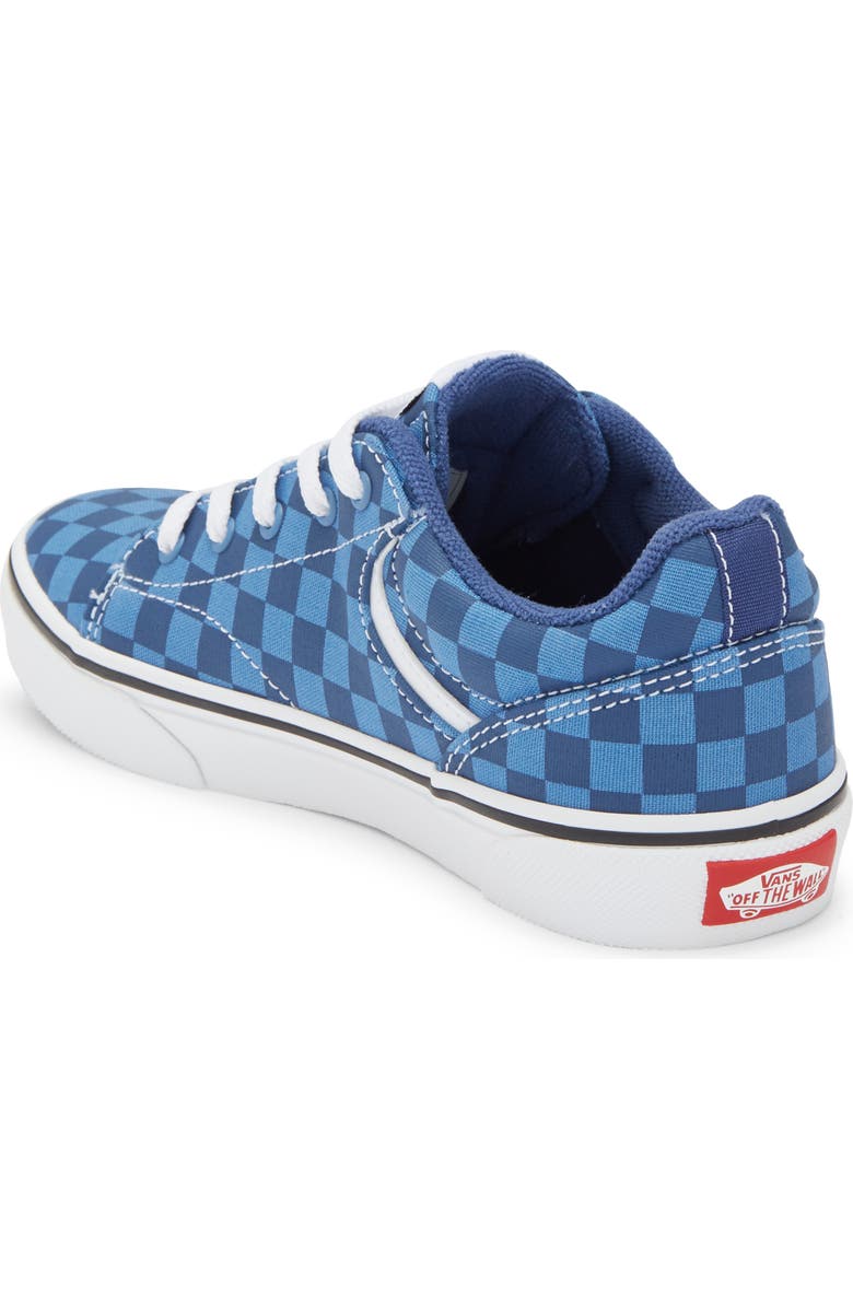 Vans Kids' Seldan Sneaker, Alternate, color, Tonal Check True Navy