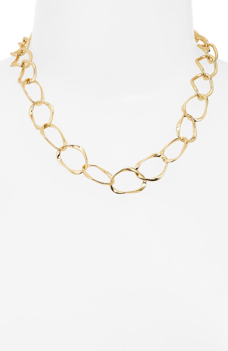 Nordstrom Chain Link Statement Necklace, Alternate, color, 