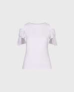 Anne Fontaine Myrtille Riviera Jersey Cotton Top