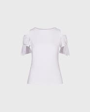 Anne Fontaine Myrtille Riviera Jersey Cotton Top