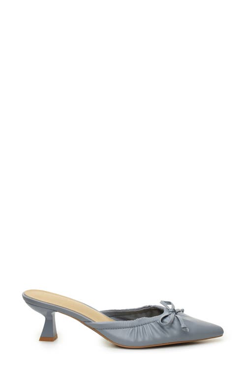 NICOLE MILLER NICOLE MILLER BOW KITTEN HEEL MULE