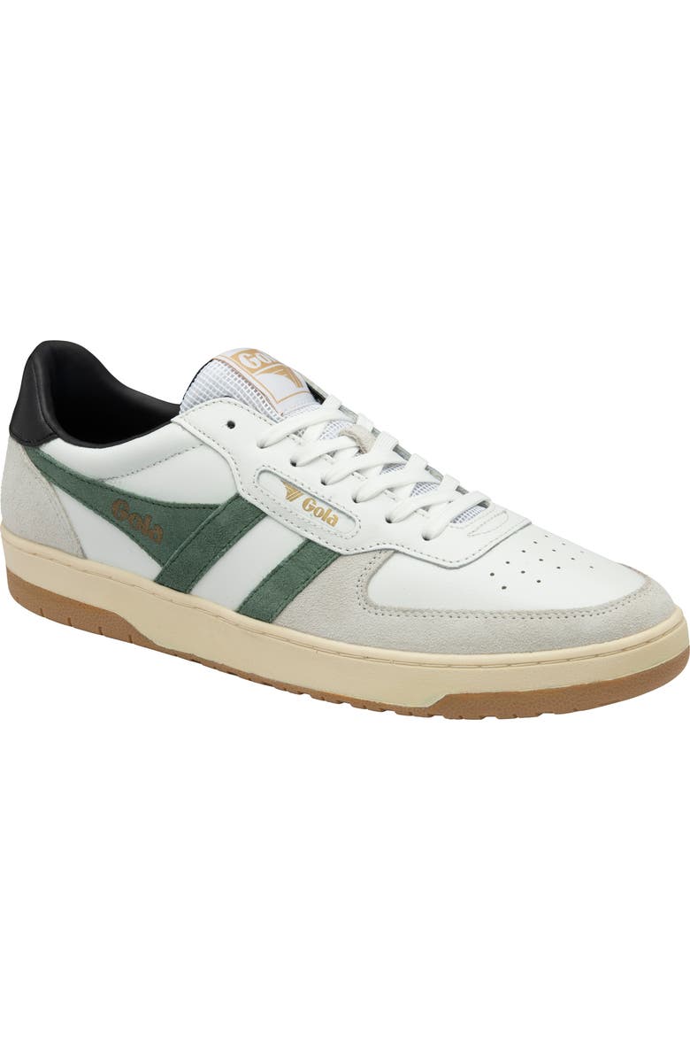 Gola Hawk Sneaker, Main, color, White/ Sage/ Black