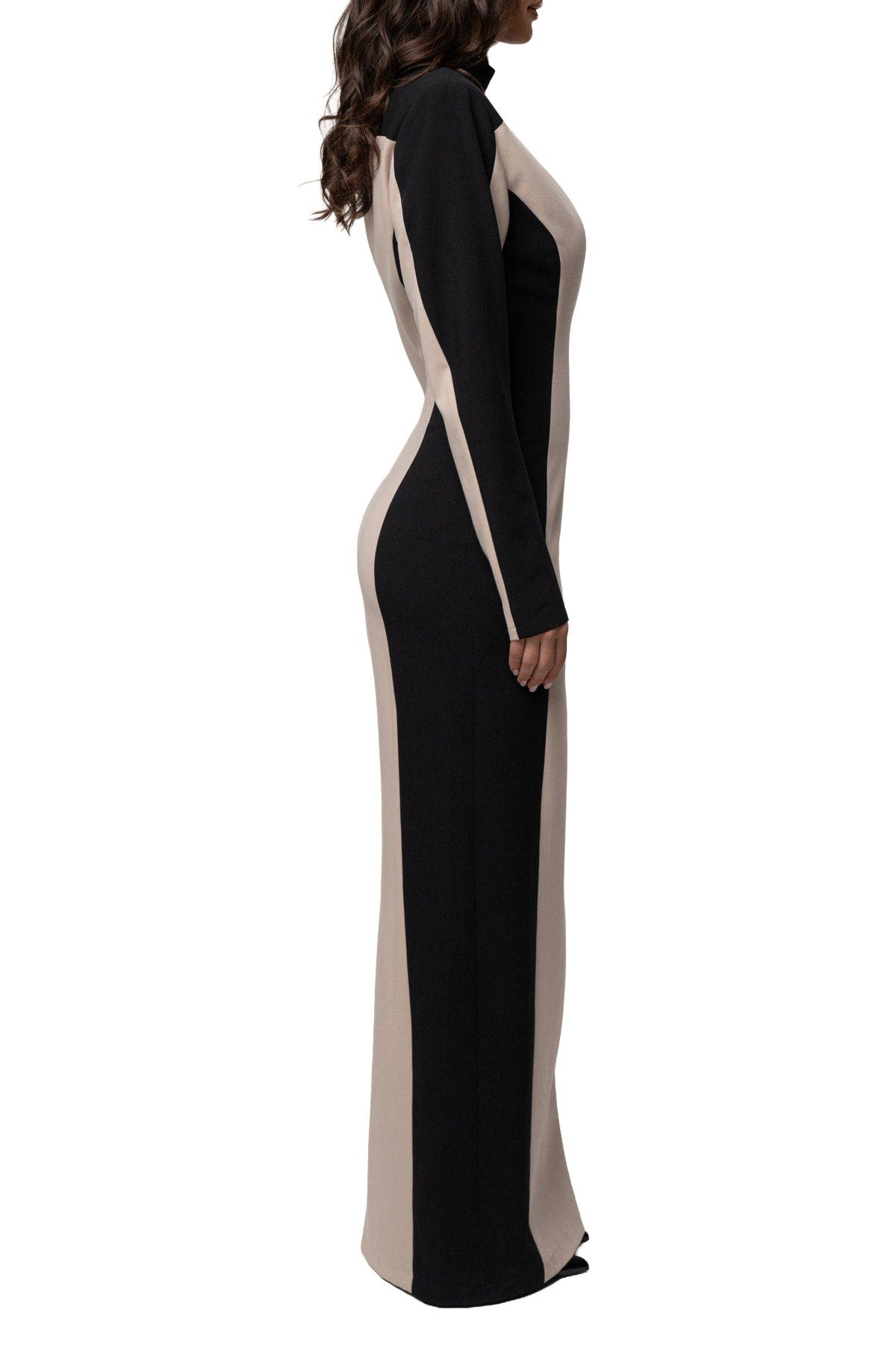 JLUXLABEL Opening Night Contrast Maxi Dress (Women) | Nordstrom