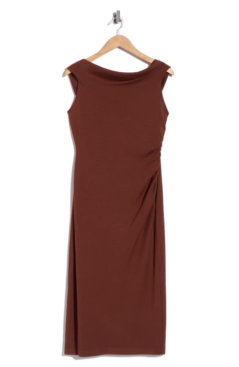 Rayn Cowl Neck Minidress