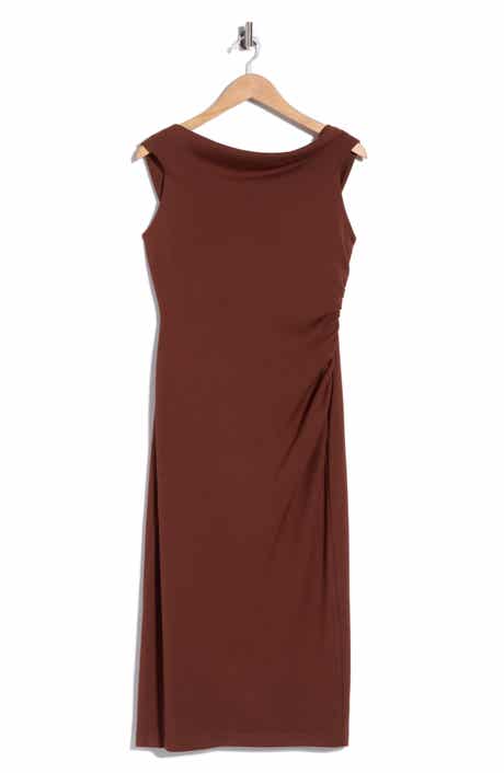 Rayn Cowl Neck Minidress