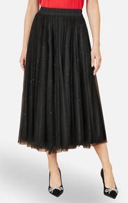 Yumi Sparkle Mesh Tulle Skirt