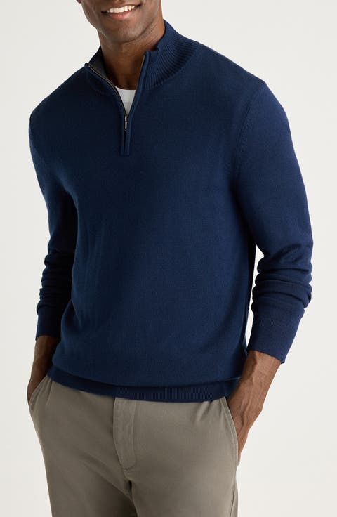 Shable Merino Wool Quarter Zip Sweater