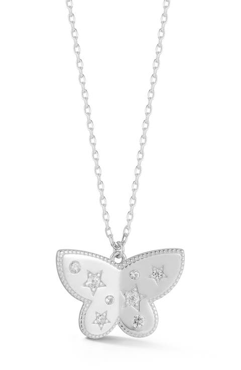 Butterfly Pendant Necklace