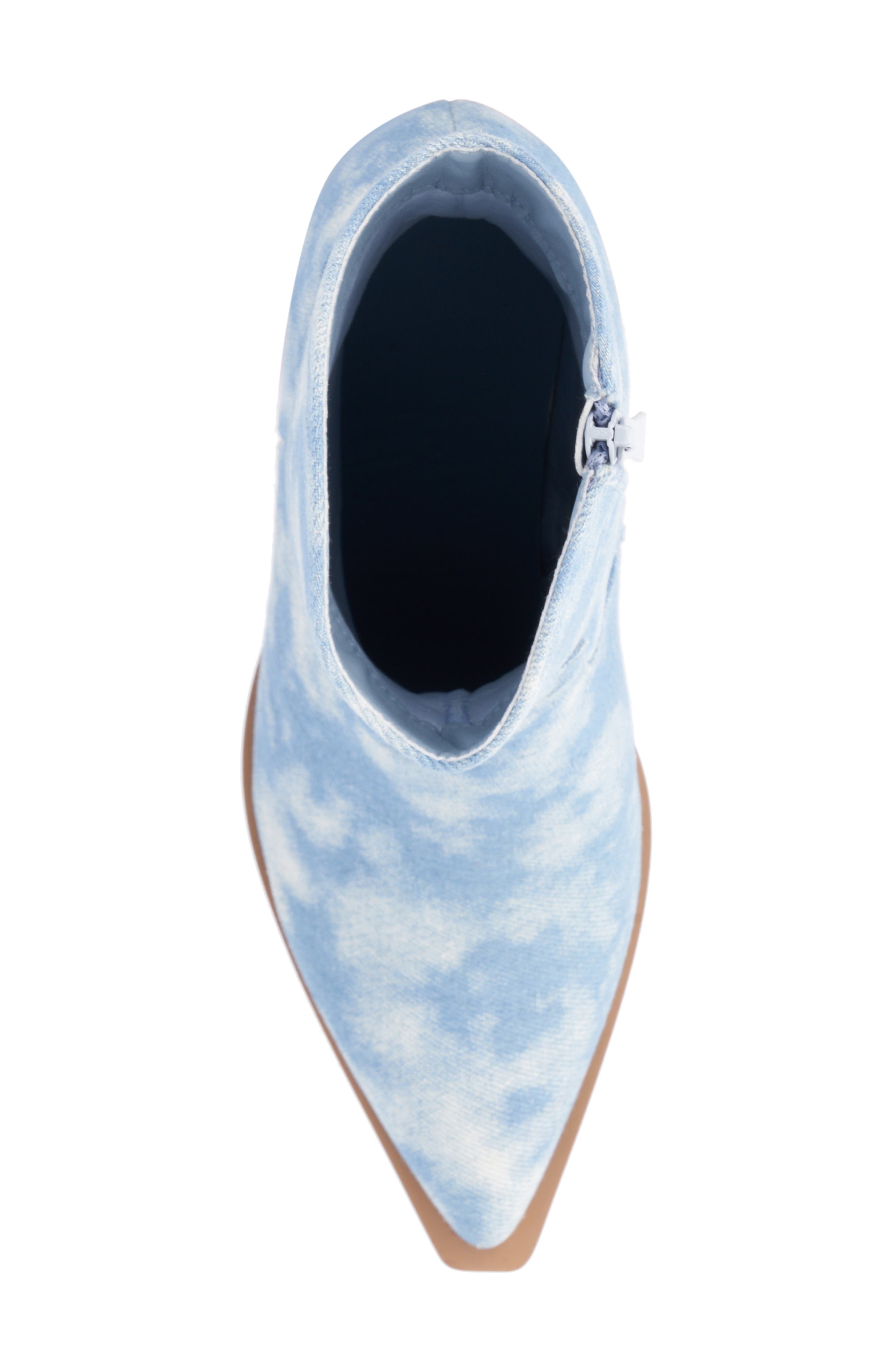 OLIVIA MILLER Frosting Western Boot, Alternate, color, Blue