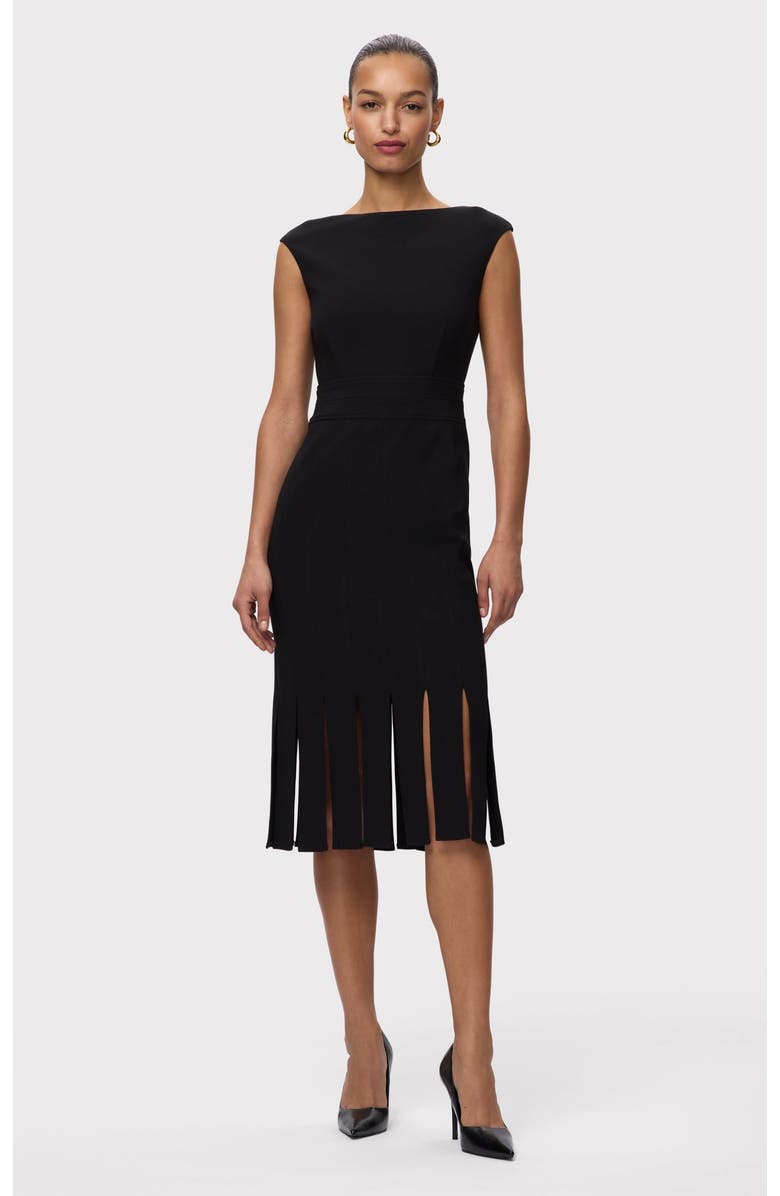Herve Leger The Yara Dress, Main, color, Black