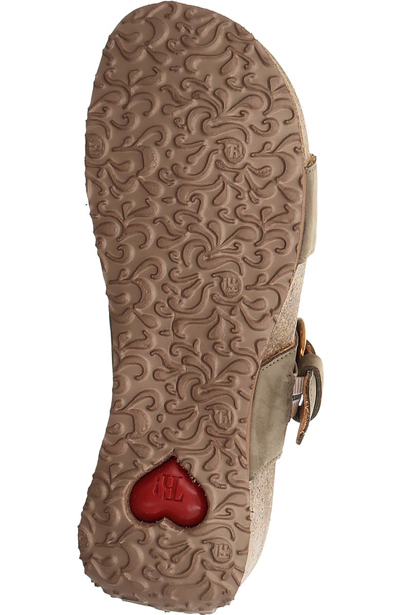 Think! 'Mizzi' T-Strap Sandal, Alternate, color, Olive