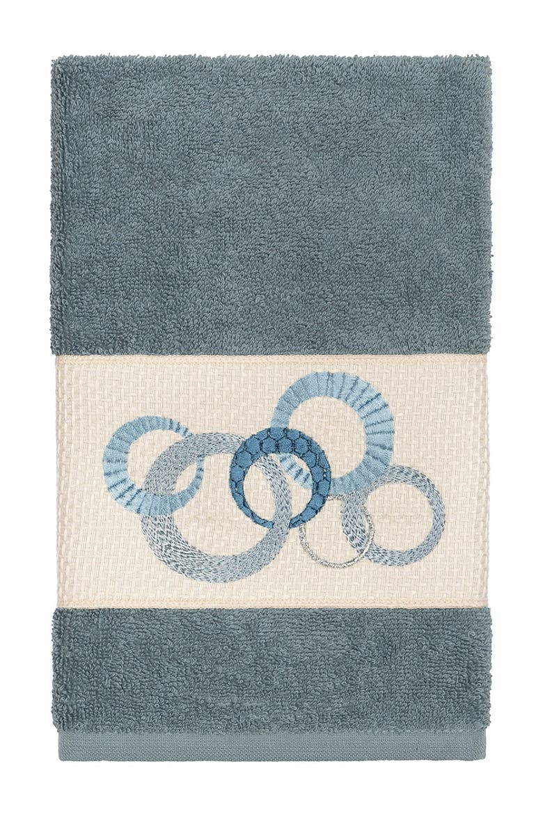 Linum Home Textiles Turkish Cotton Geometric Design Bath & Hand Towels ...