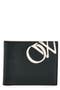 Logo Monogram Leather Bifold Wallet