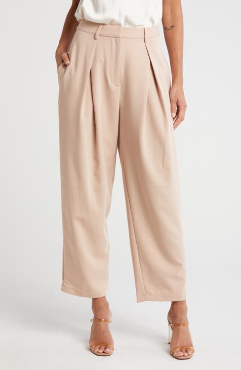 Twill Straight Leg Pants