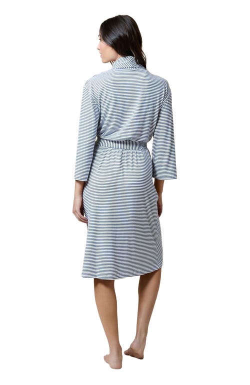 Softies Dream Shawl Collar Robe In Multi