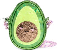 Piper & Jax Kids' Glitter Avocado Crossbody Bag